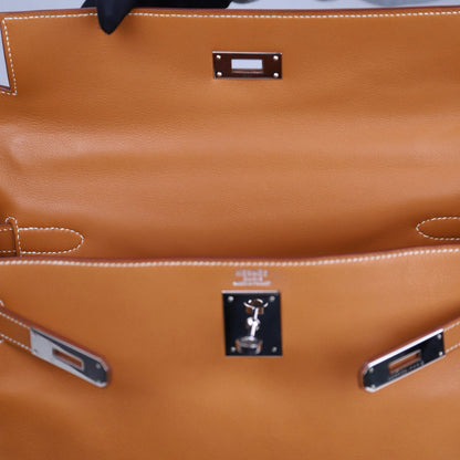 Hermes｜ Kelly 32 Handbag Gold Swift 2000
