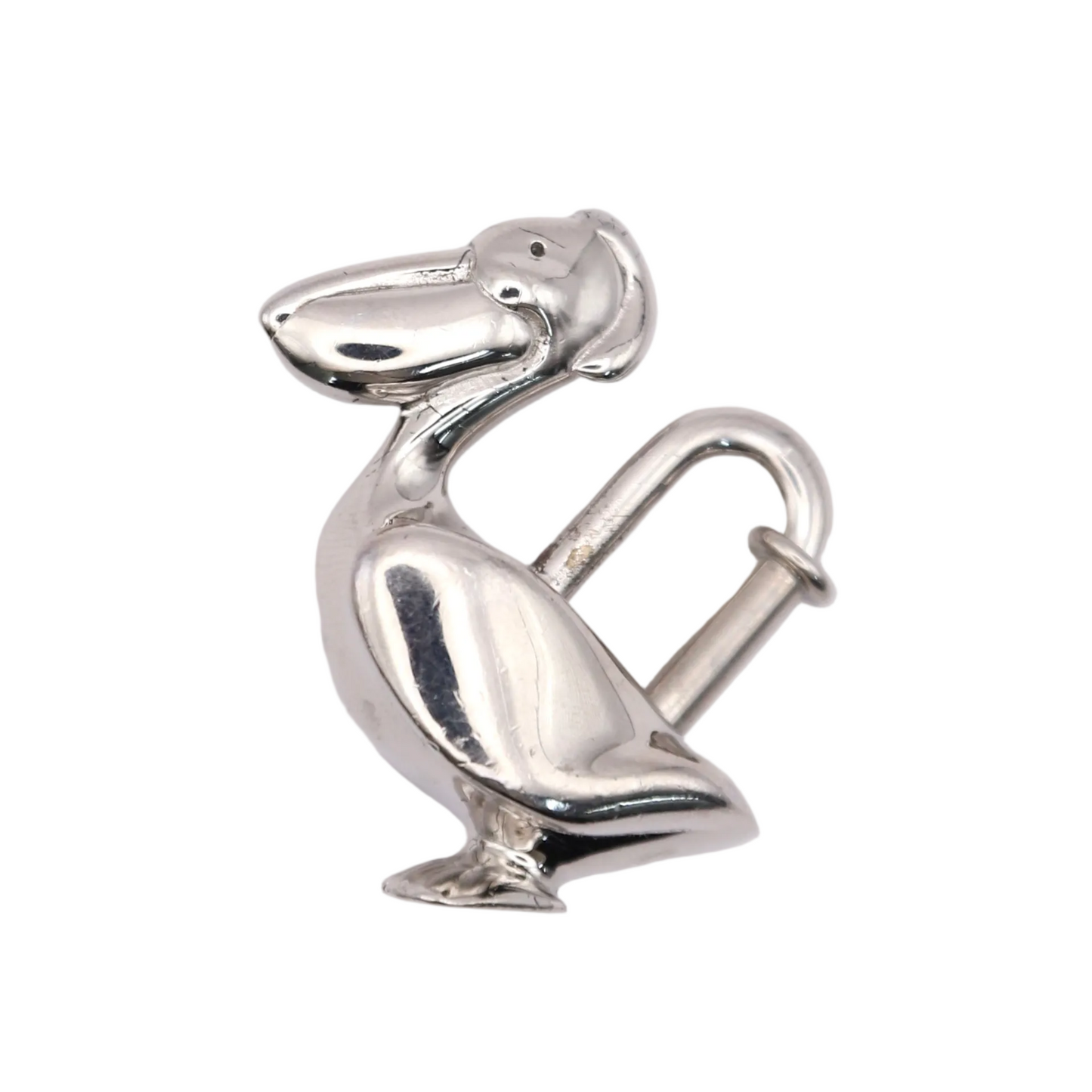 Hermes |1992 Limited La mer Pelican Cadena Silver