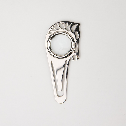 Hermes| Bookmark Magnifying Glass Silver