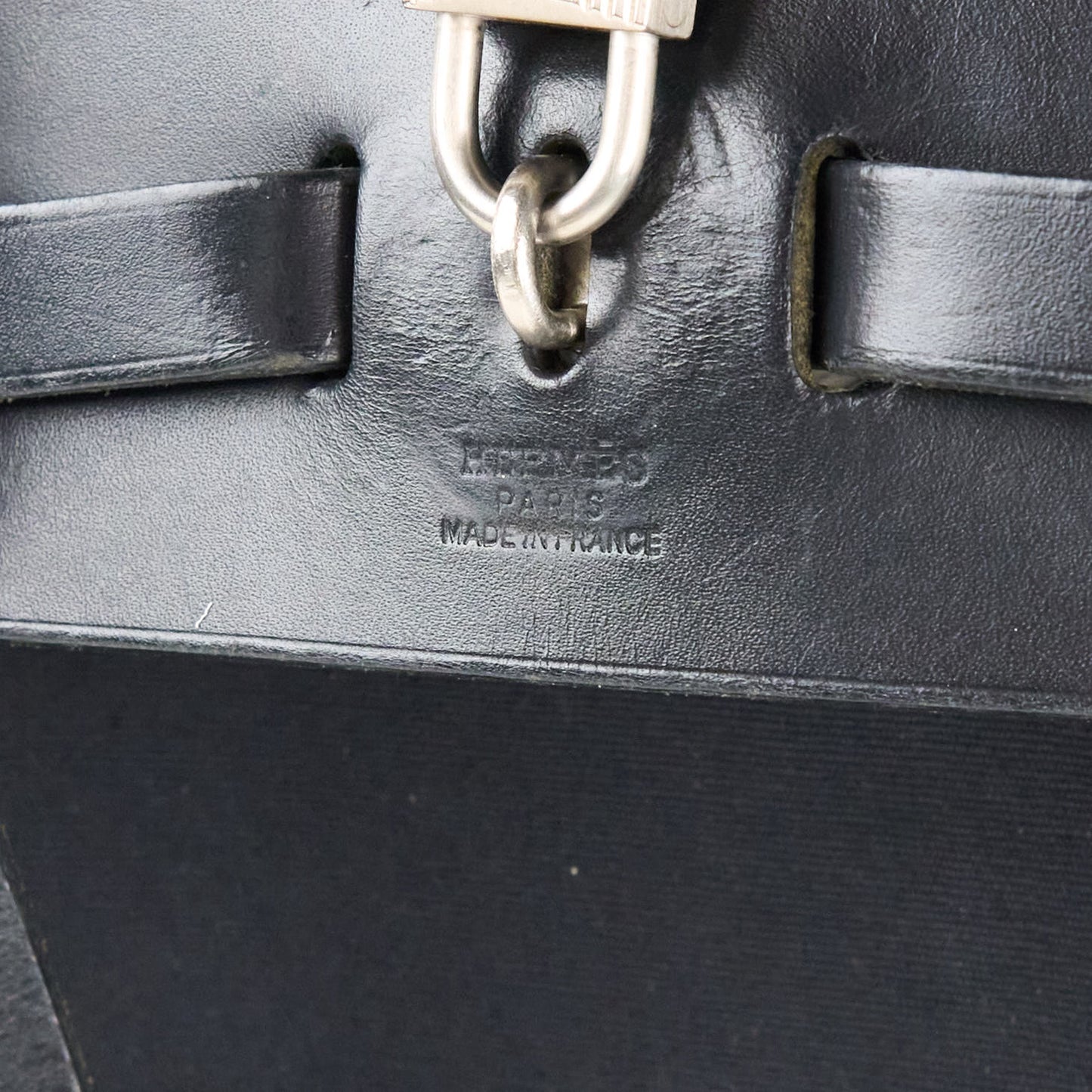 Hermes｜ Herbag Backpack PM  Black Toile 2000