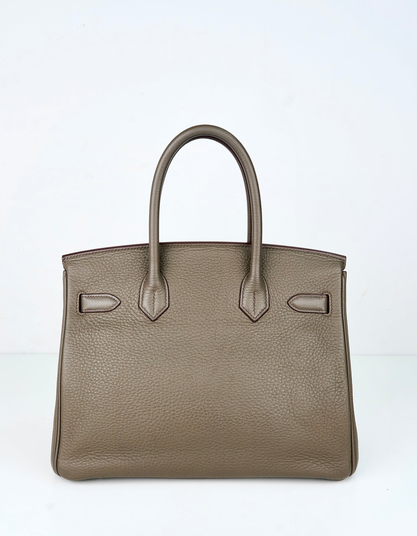 Hermes｜Birkin 30 Club Togo/Lizard  Etain/Graphite/Vert Olive  2011