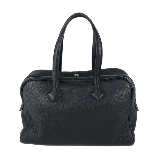Hermes｜ Victoria 35 Handbag Togo Black 2011
