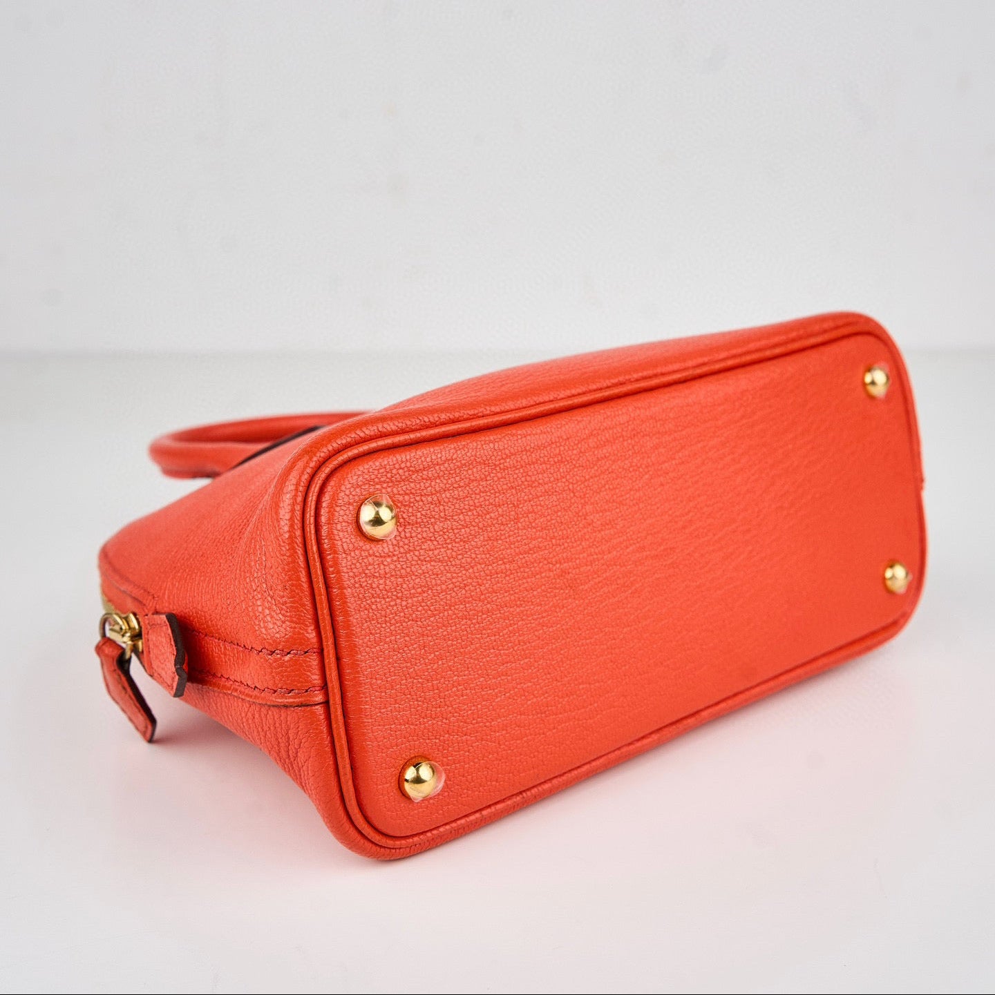 Hermes｜Bolide 1923  Mini 2 way Handbag  Cherve Feu A 2017
