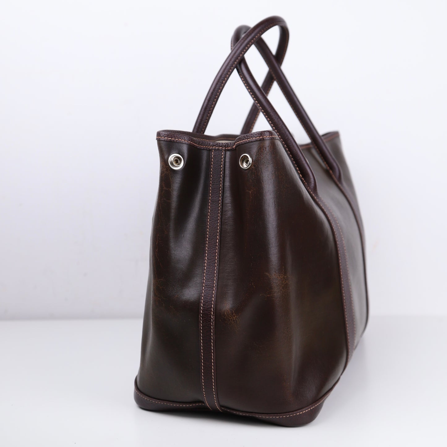 Hermes｜Amazonia Garden Party PM Handbag 2015