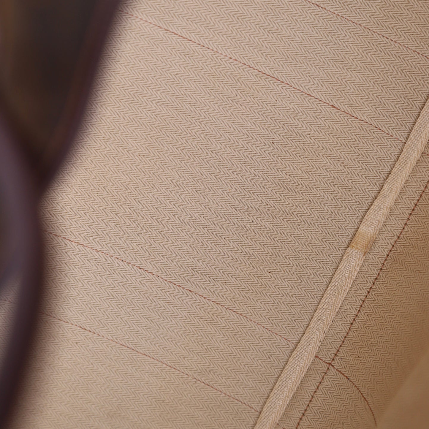 Hermes Garden Party GM Handbag in Brown Amazonia, inside