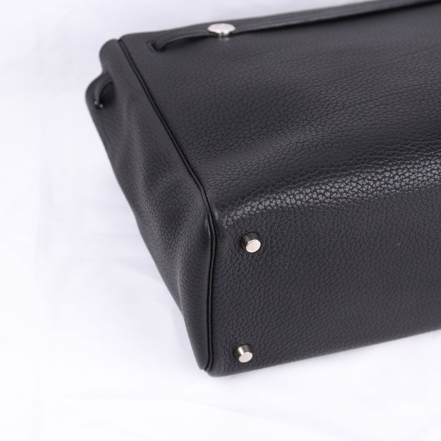 Hermes Cabana Tote Bag in Black Togo 2002