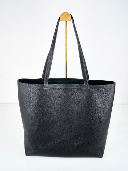 Hermes｜Cabasellier  totebag Black  Taurillon Clemence 2022