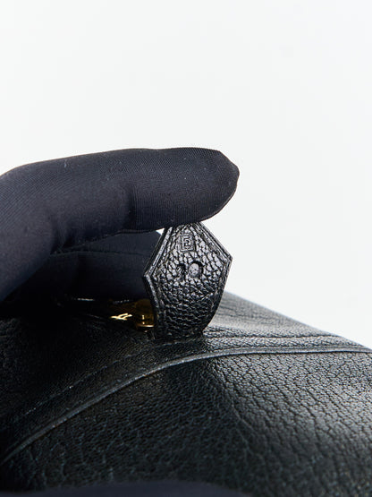 Hermes｜ Plume32 Black Coromandel Cherve