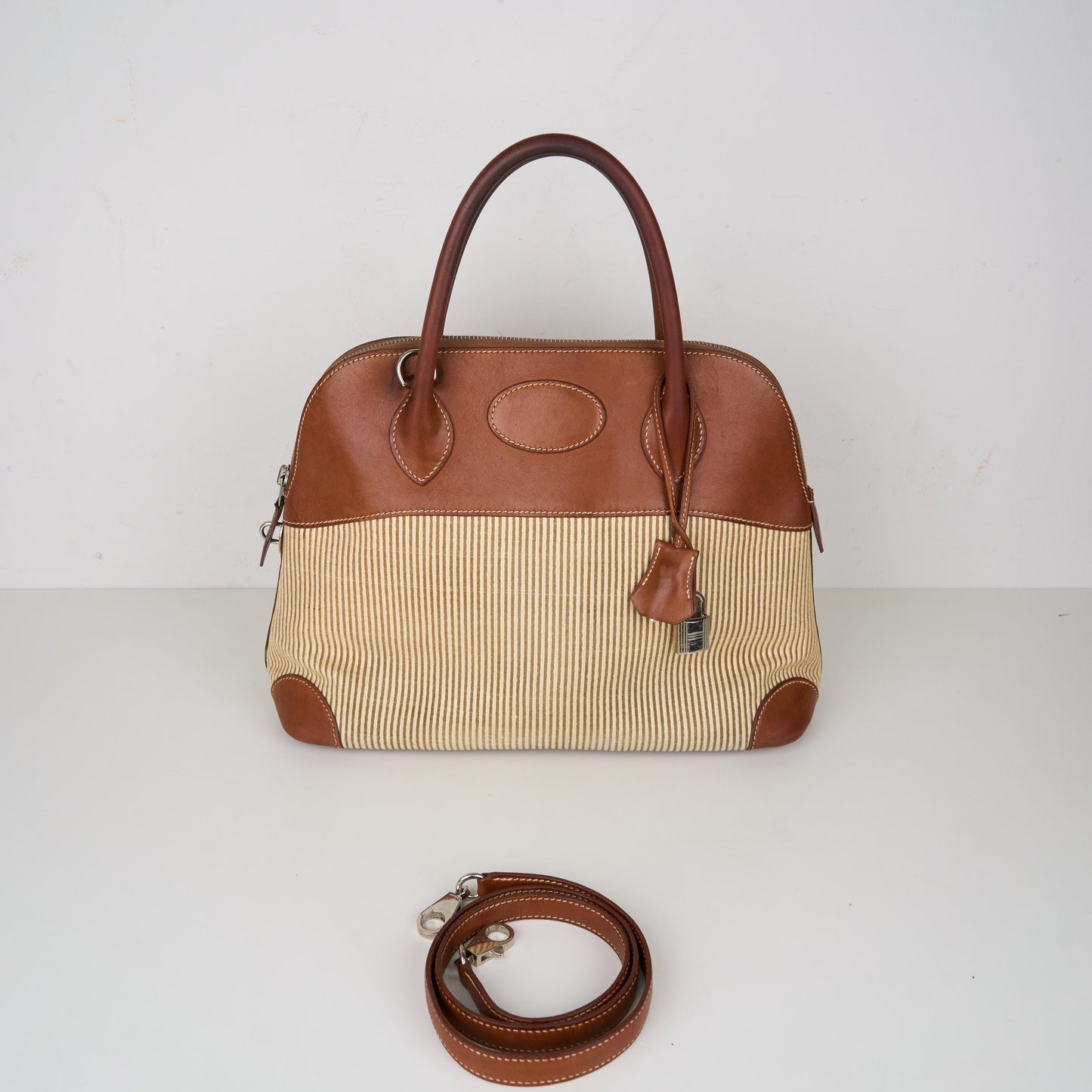Hermes｜Bolide 31 2 way Handbag Barenia Horse Hair Faubourg  2000