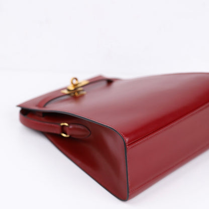 Hermes｜ Kelly Sport Shoulder Bag Box Calf Rough H 1993