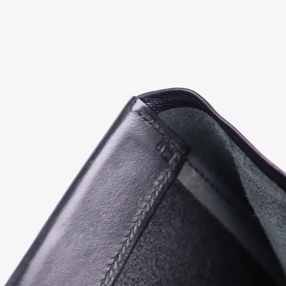 Hermes Sherpa PM Backpack in Barenia Black 2001, year stamp, square E,2001