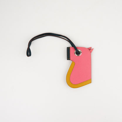 Hermes|Epsom Camail Key Holder Rose  2018