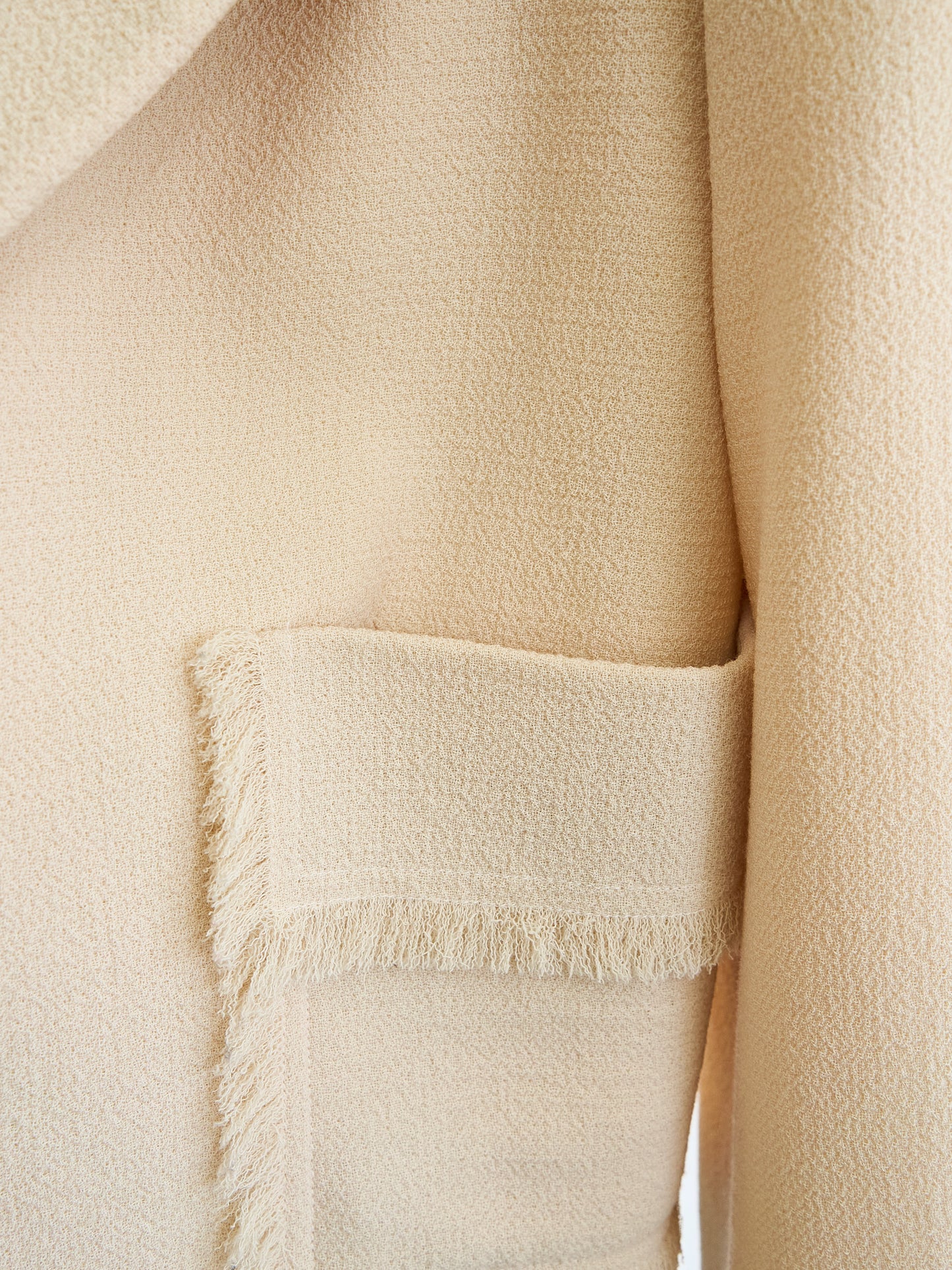 Loewe| beige Blazer&Skirt Setup
