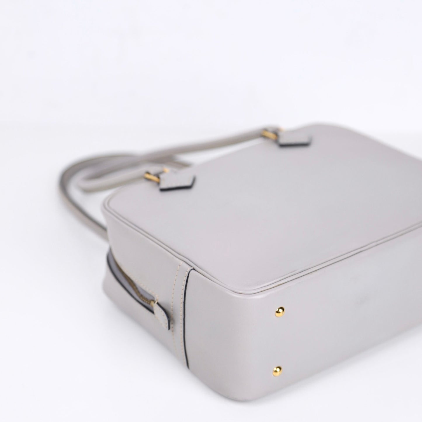 Hermes｜ Plume Mini  Handbag Plume 20 Box Calf Gris Perle 2011