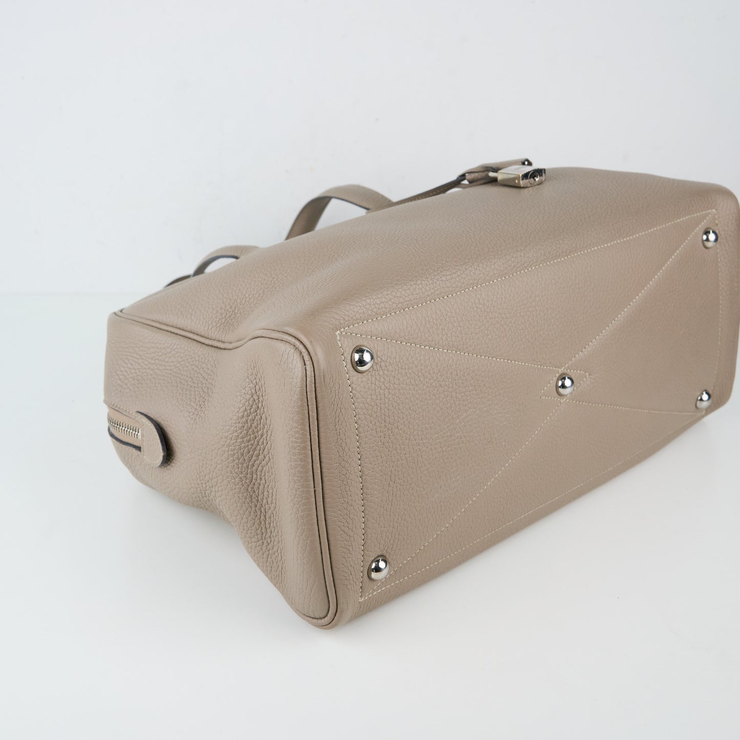Hermes| Victoria Ⅱ 35 Gris Tourterelle Taurillon Clemence 2015