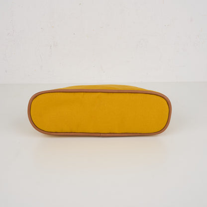 Hermes｜Bolide Cosmetic Pouch Toile Jaune