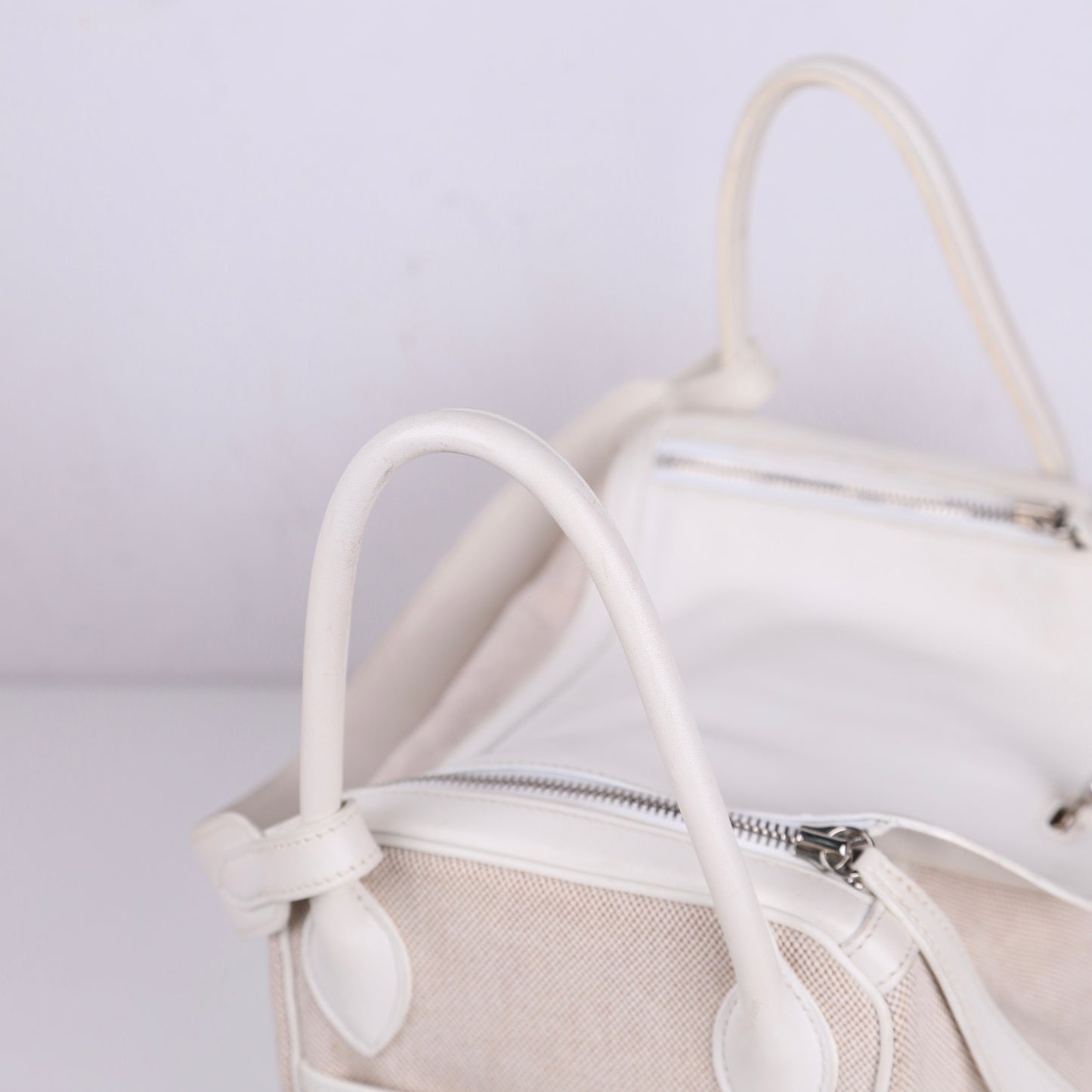 Hermes｜ Lindy 30 2-way Handbag  Black  Swift/Toile 2007