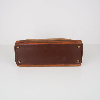 Hermes｜ Kelly 32 Handbag  Box  Calf  Vibrato 2002