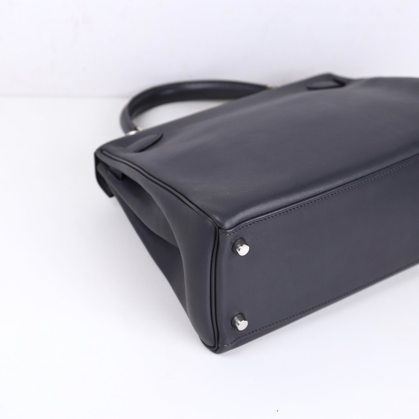 Hermes｜Kelly 28 Handbag Swift  Graphite 2007