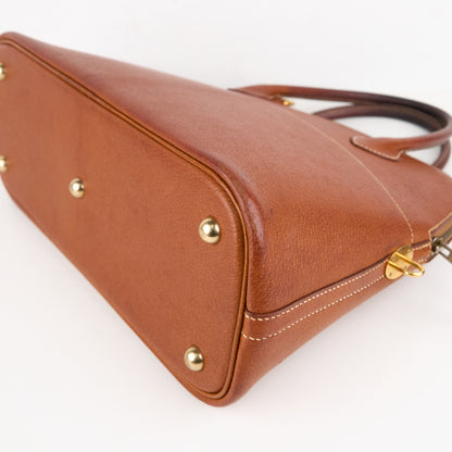Hermes｜Bolide 31 2-way Handbag Pig Skin Peau De Porc Toffee 2001