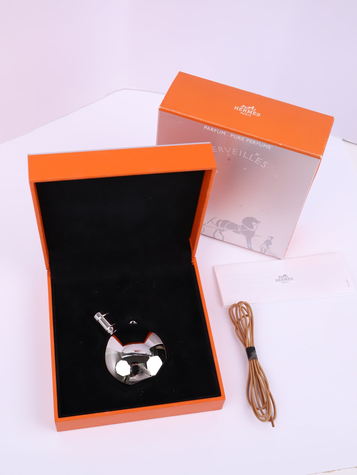 Hermes| Perfume Bottle Necklace