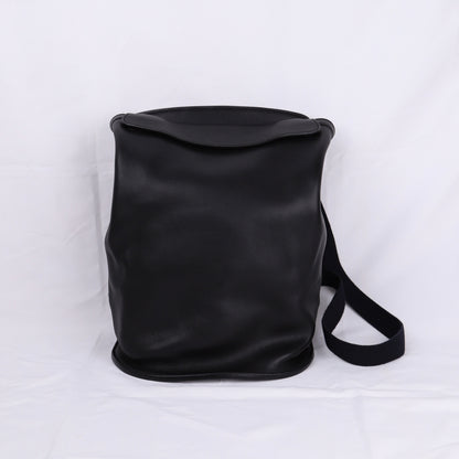 Hermes Sherpa PM Backpack in Gulliver Black 2001, front view