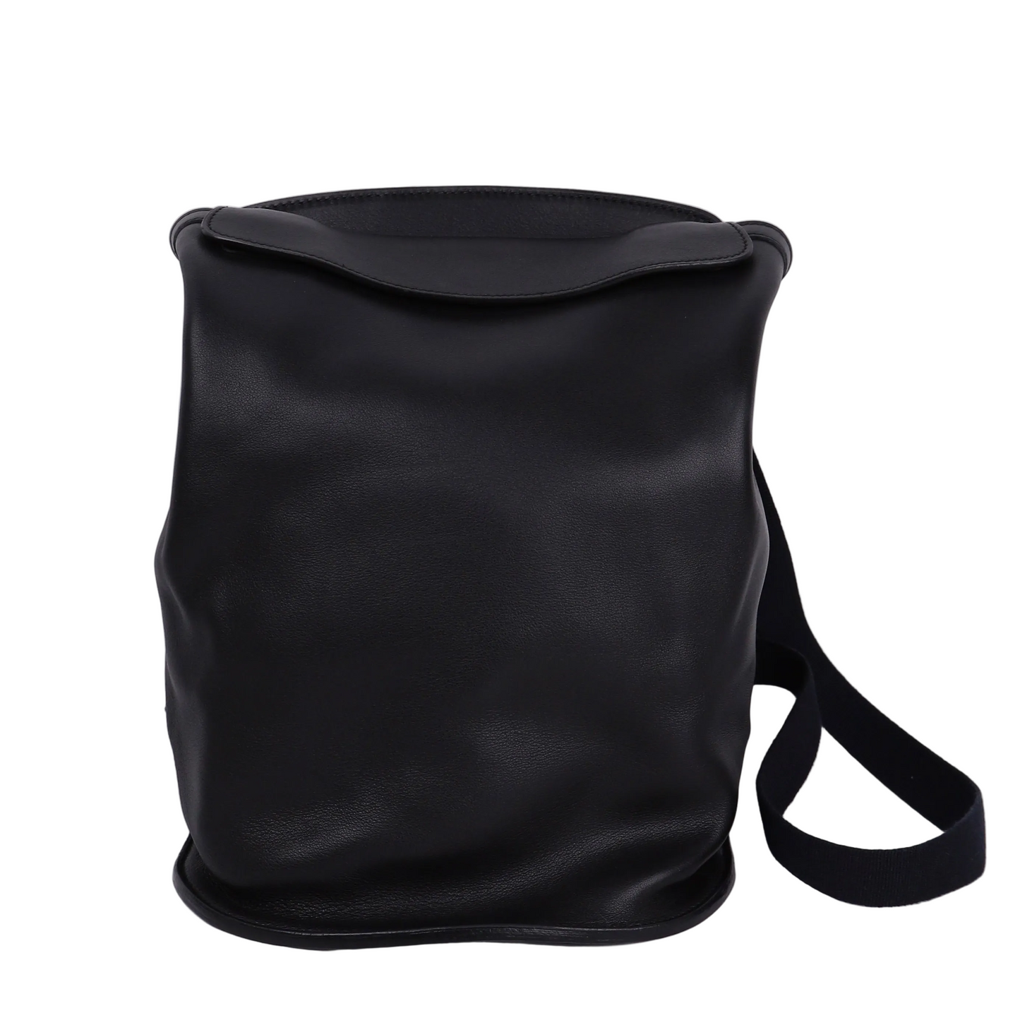 Hermes Sherpa PM Backpack in Gulliver Black 2001, front view