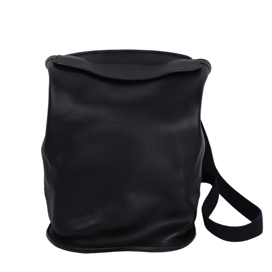 Hermes Sherpa PM Backpack in Gulliver Black 2001, front view