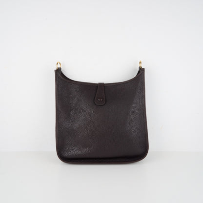 Hermes｜ Evelyne GM Shoulder bag Ebene Fjord  2002