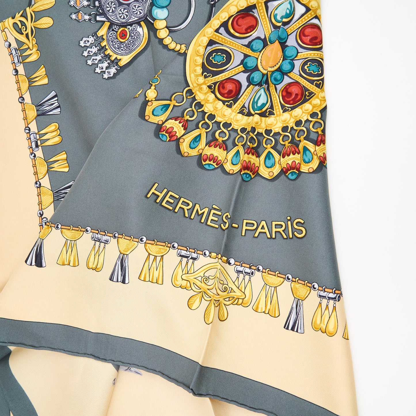 Hermes | Silk Scarf 90 Parures Des Sables