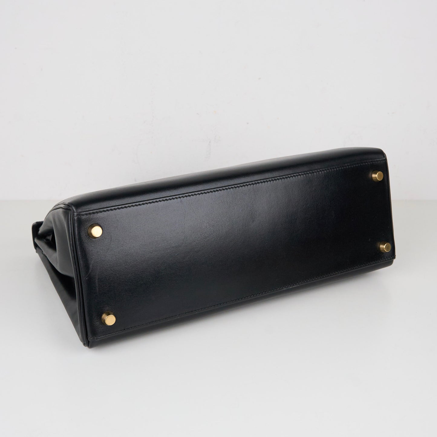 Hermes｜ Kelly32 Handbag  Box Calf  Black 2002