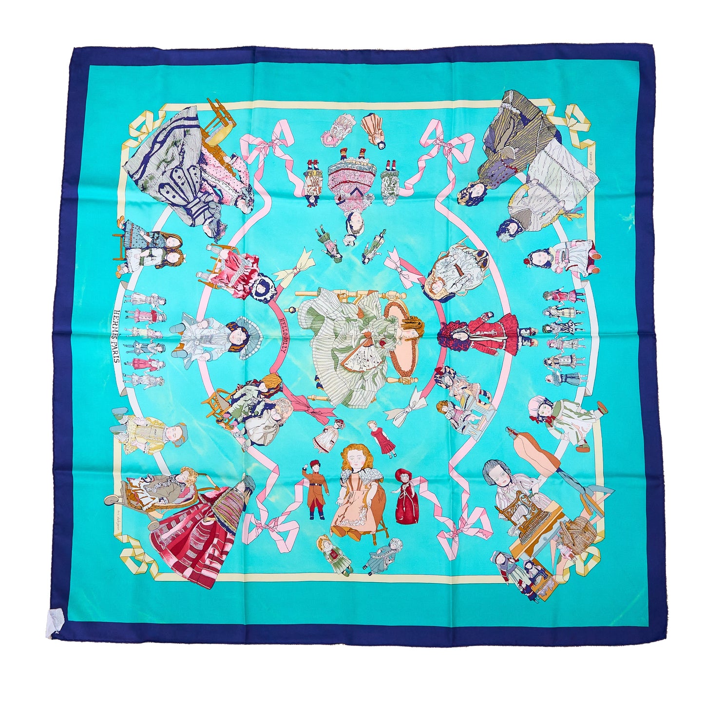 Hermes | Silk Scarf doll 90