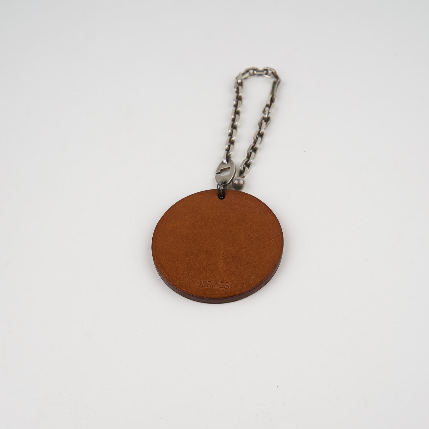 Hermes |S925 Chain Charm Barenia Bear
