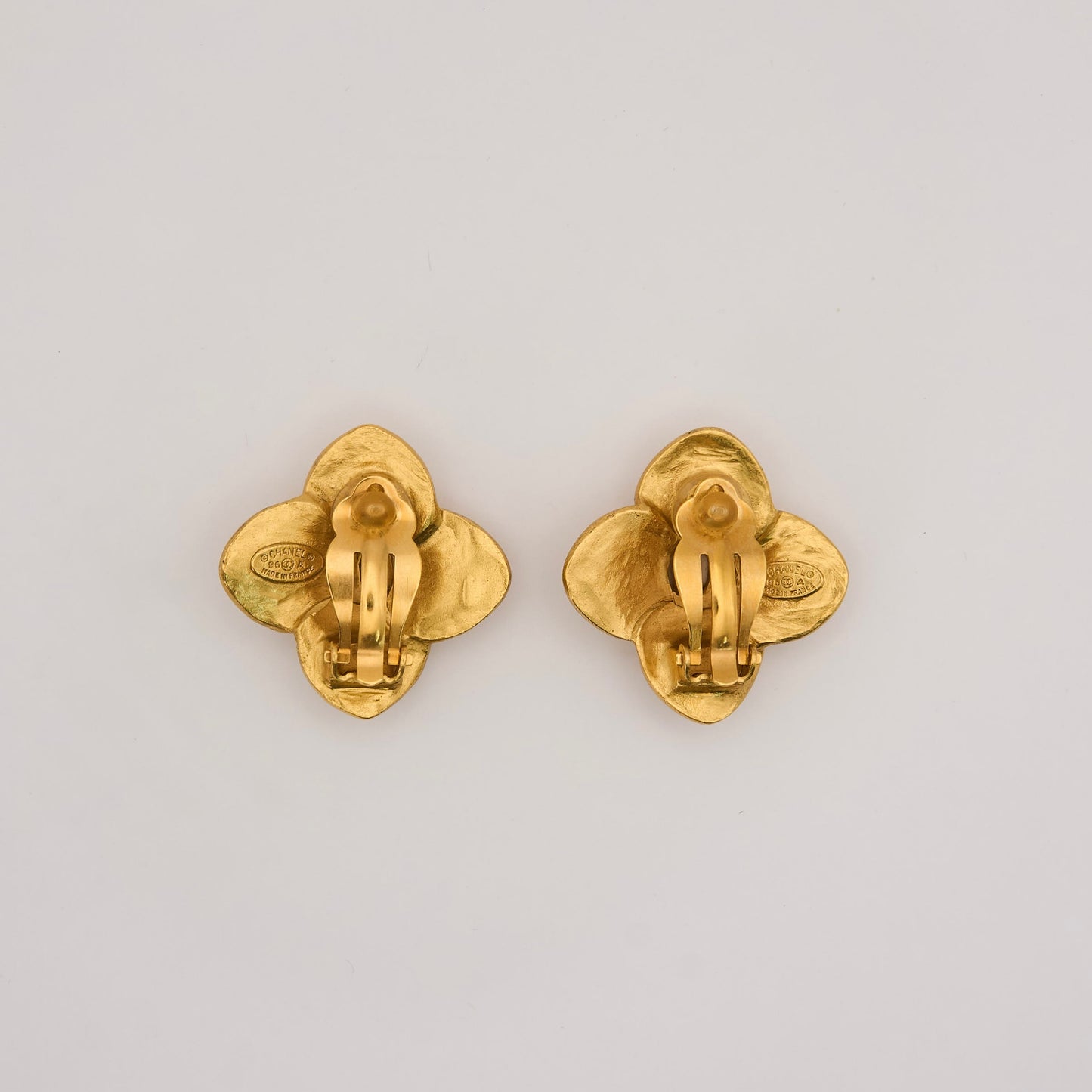 Chanel｜Vintage Coco Mark Earring  96A