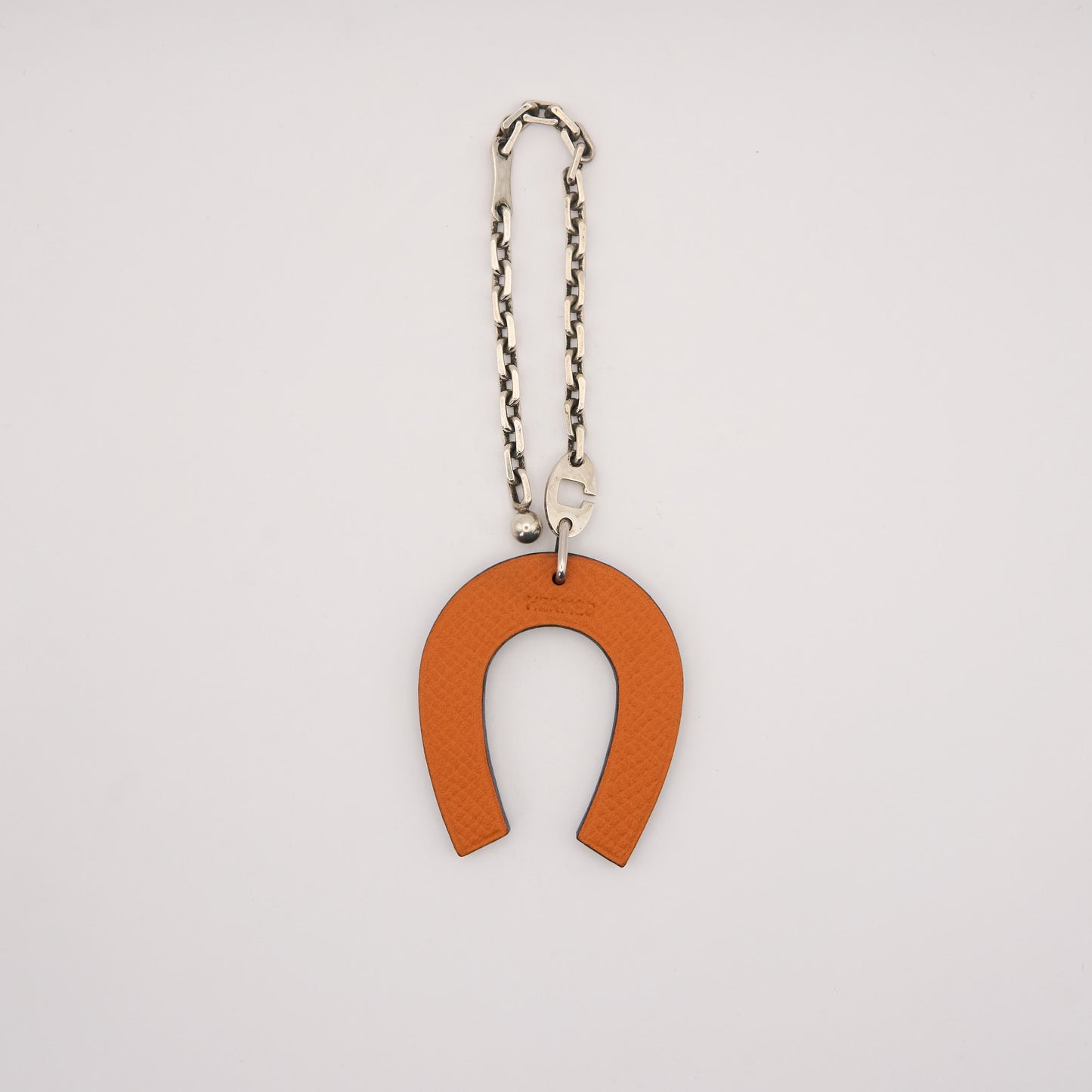 Hermes | S925 Chain Bag Charm Horseshoe