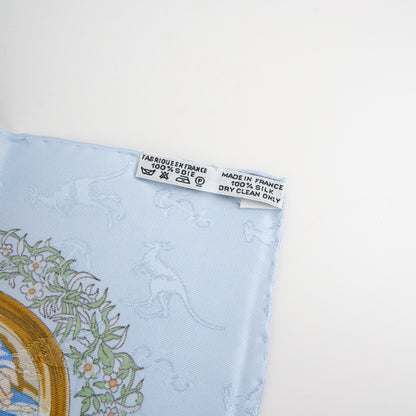 Hermes | 100% Silk Scarf Carre 90 Le Geographe