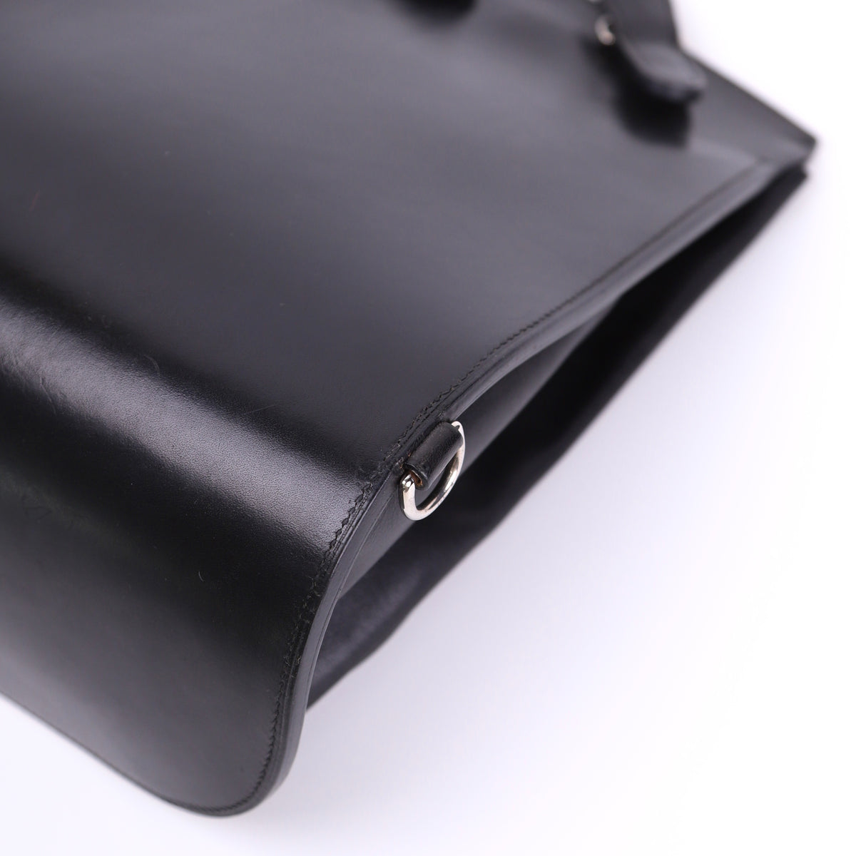 Hermes Sherpa PM Backpack in Barenia Black 2001,corner4