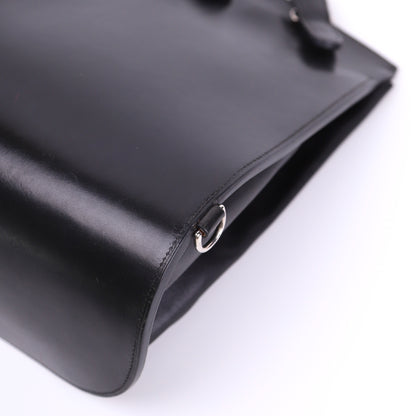 Hermes Sherpa PM Backpack in Barenia Black 2001,corner4