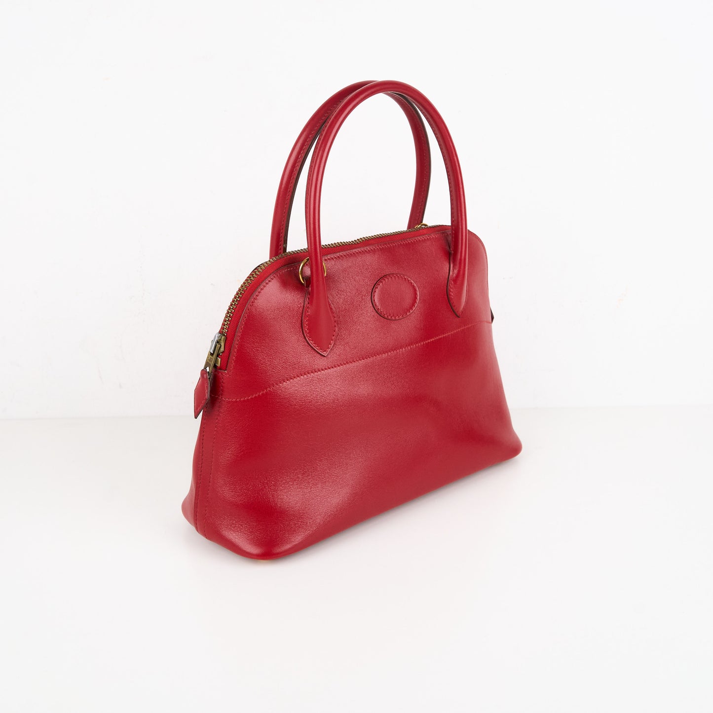 Hermes｜ Bolide 27 2-way Handbag Box Calf Rough Vif  1996