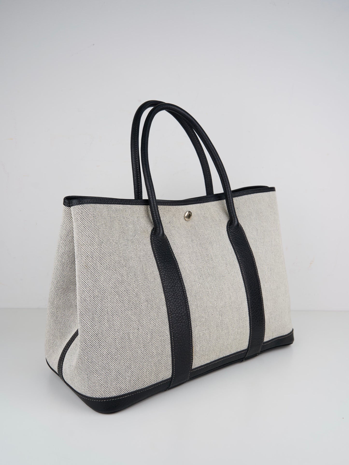 Hermes｜ Garden Party PM Handbag Canvas 2004