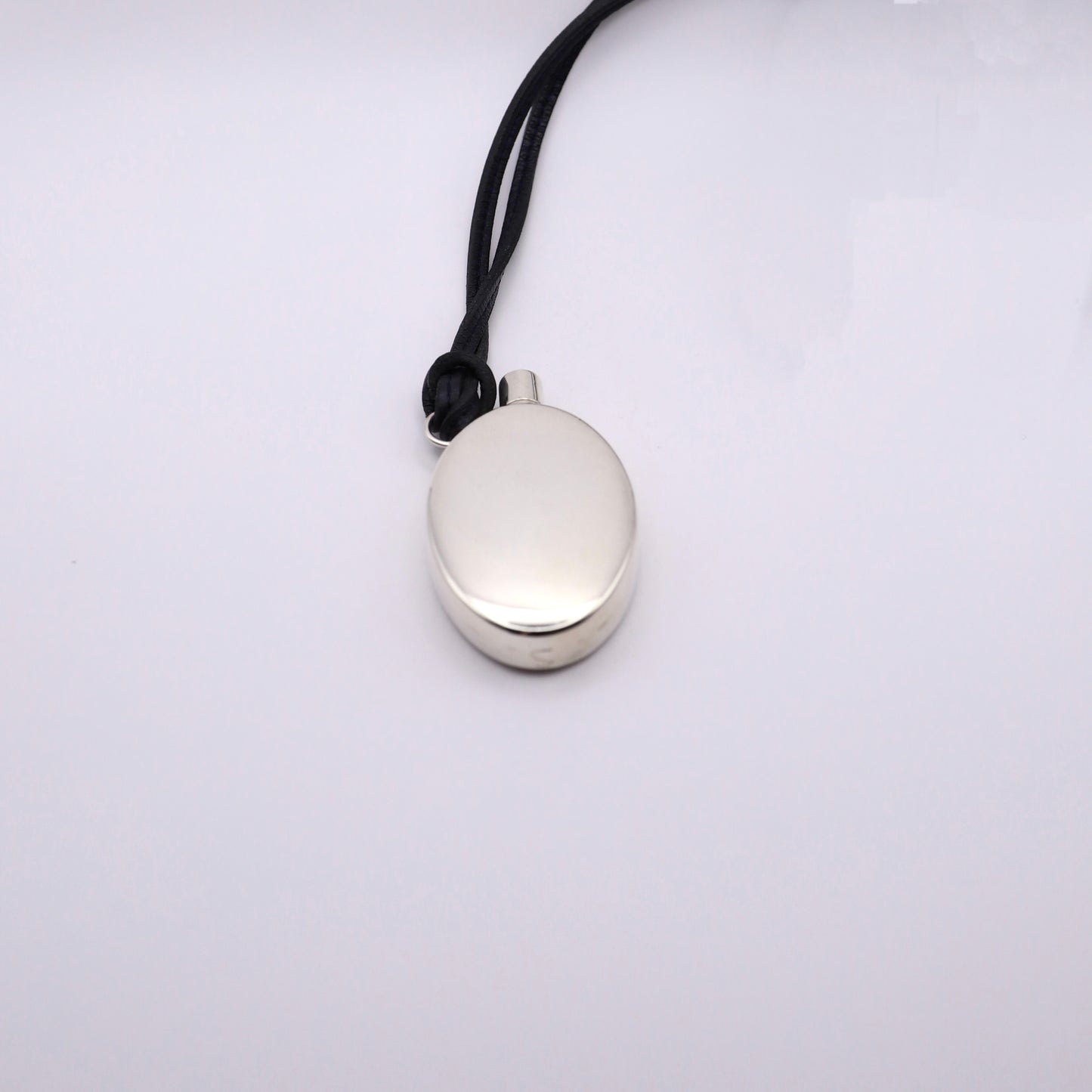 Hermes Sterling Silver Perfume Bottle Pendant Necklace