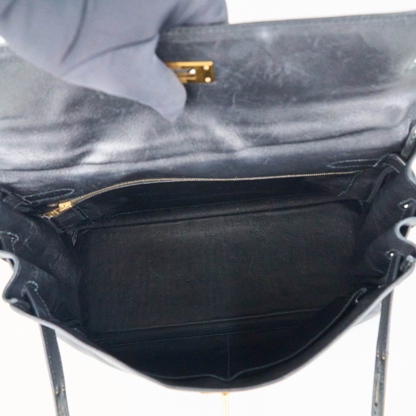 Hermes｜ Kelly32 Handbag Black Gulliver  1994
