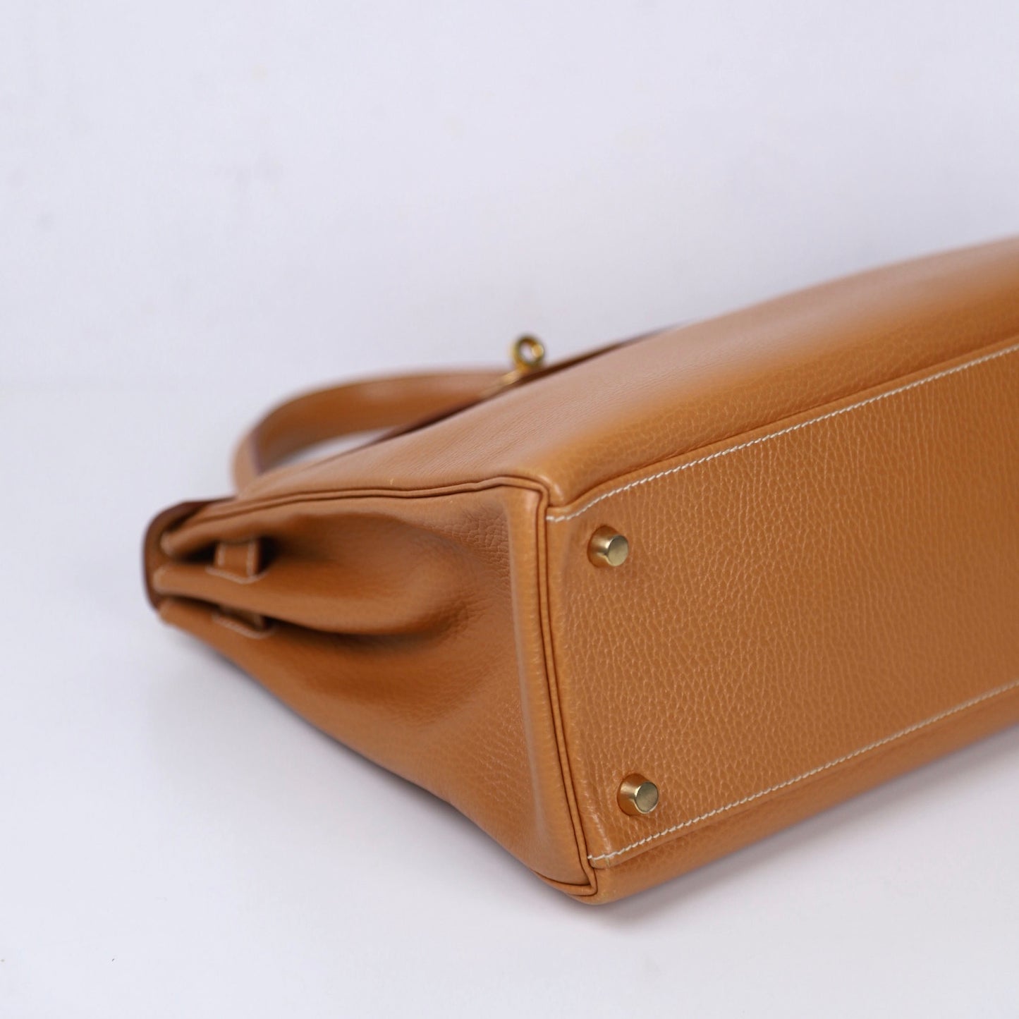 Hermes｜ Kelly 32 Handbag Natural Sable Vachette Ardenness 1998