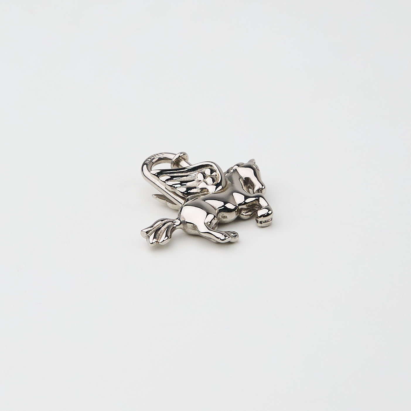 Hermes|  Le Cheval Pegasus 1993 Limited Cadena Silver