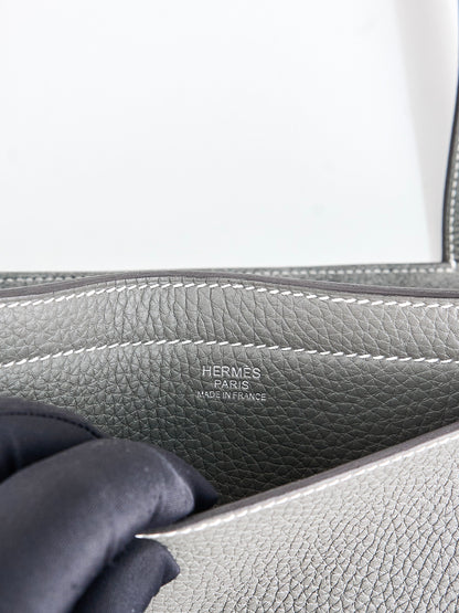 Hermes｜Cabasellier  totebag  Gris Meyer Taurillon Clemence 2022