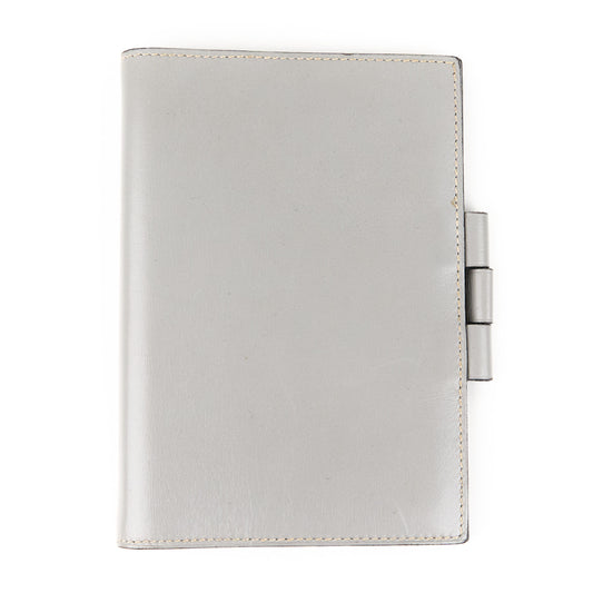 Hermes| Journal Case Passport Cover Gris Perle 1998
