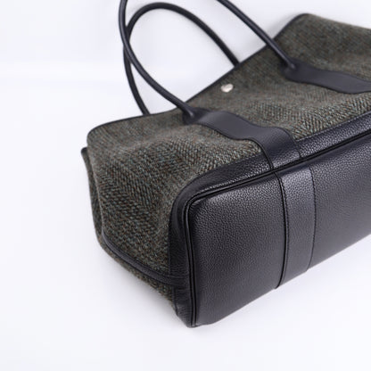 Hermes Limited Garden Party PM in Wool/Buffalo 2003，corner1
