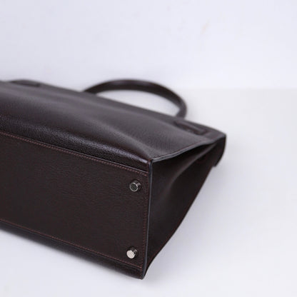 Hermes｜ Kelly 35 Handbag  Chever Ebene 2003