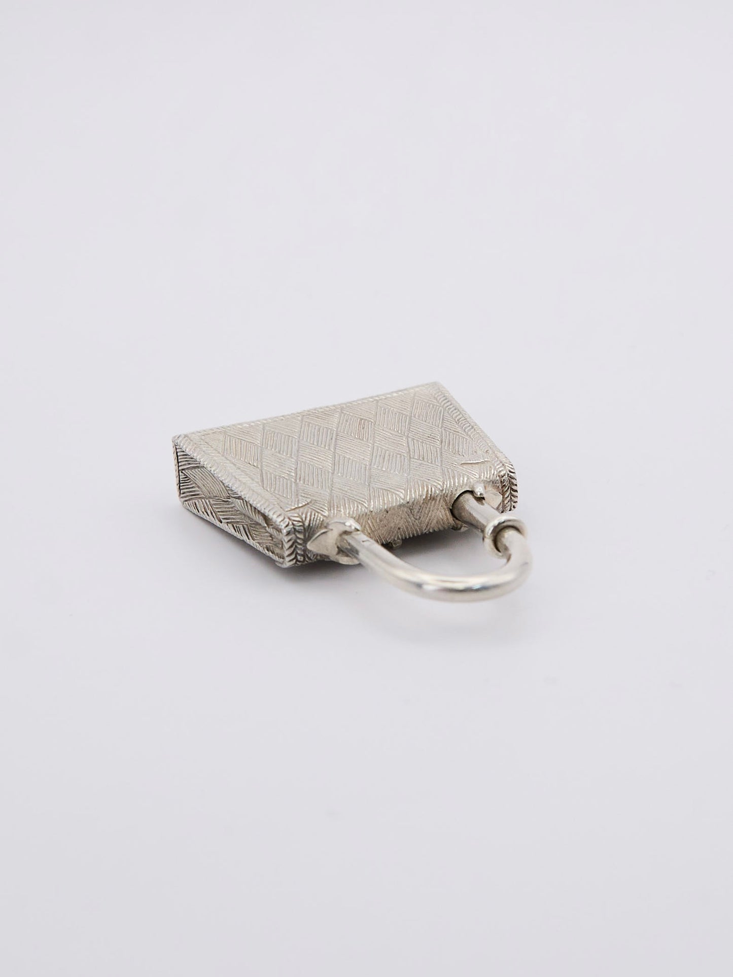 Hermes |Kelly bag  motif Cadena Silver S925