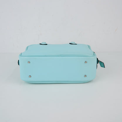 Hermes｜ Plume Mini Handbag Plume 20 Blue Zephyr 2017 Swift